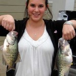 Two nice Lake Conroe crappie