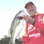 Boyd Duckett caught this nice bass at Demopolis when I fished with him