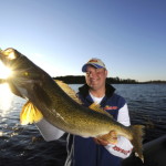 Tony Roach caught this big walleye