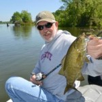 Smallmouth Caught  On A GLoomis Rod