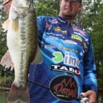 Mike Murphy caught this nice largemouth on topwater baits