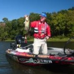 Kelly Jordan follows summer bass from shallow to deep water.