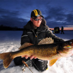 Record walleye caught ice fishing